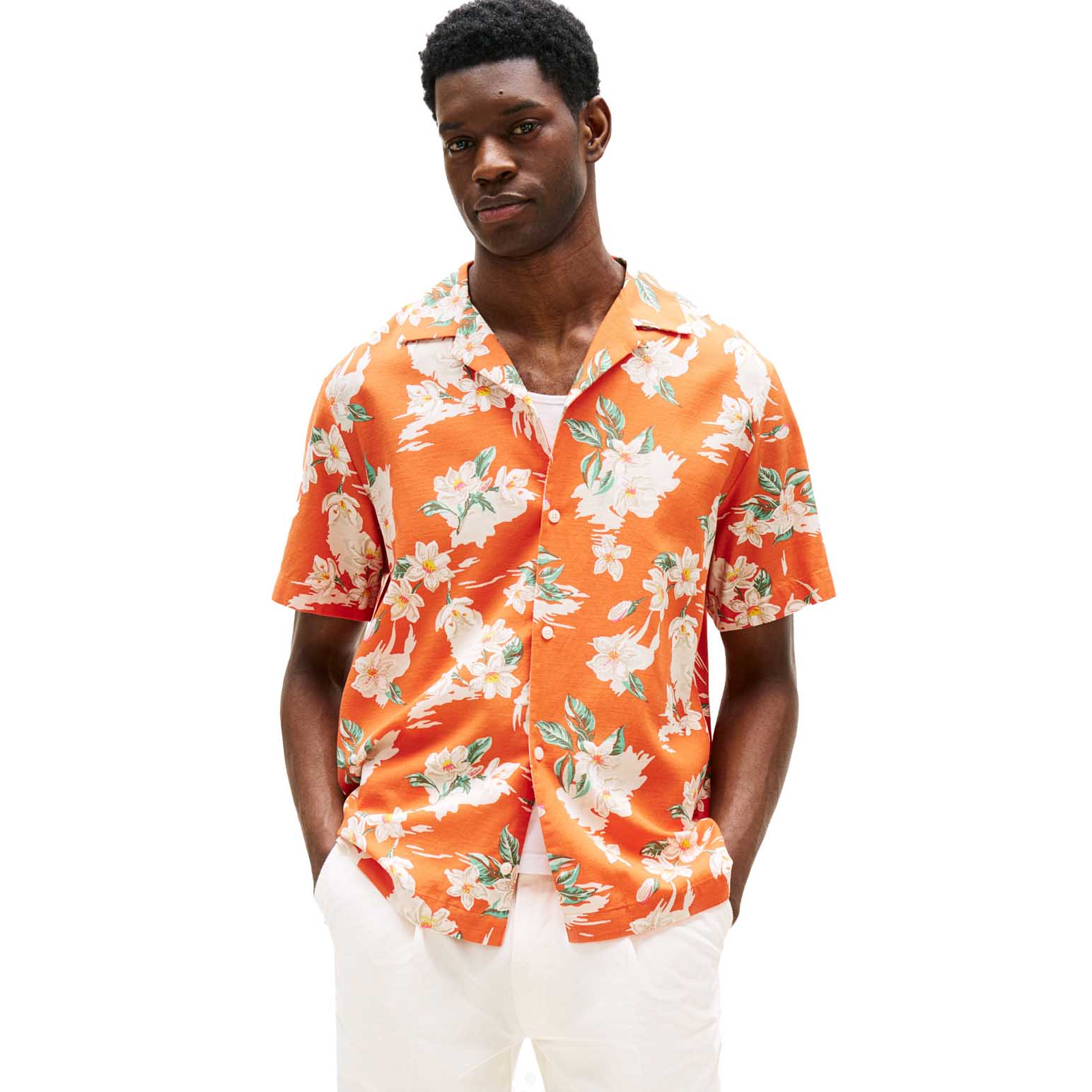 Tommy Hilfiger Lightweight Floral Aop SS Shirt